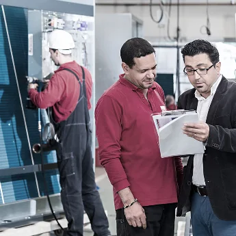Cooling system repairs technicians